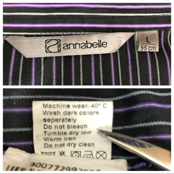 Annabelle women’s blouse size Lg.(fits smaller) - Picture 7 of 8